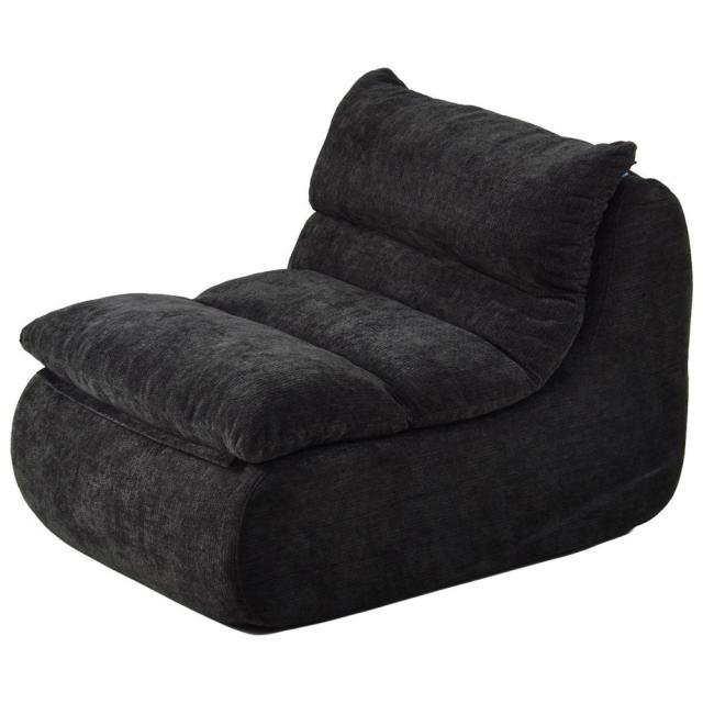 B.Bファニシング ONSF0412FABLK 1人掛けソファ WARM 70s（ブラック）[ONSF0412FABLK] 返品種別A_1