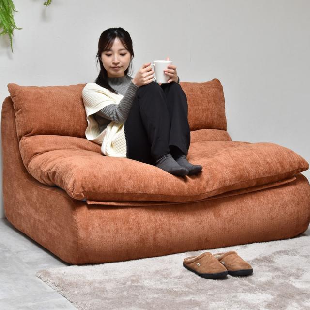 B.Bファニシング ONSF0413FATER 2人掛けソファ WARM 70s（テラコッタ）[ONSF0413FATER] 返品種別A