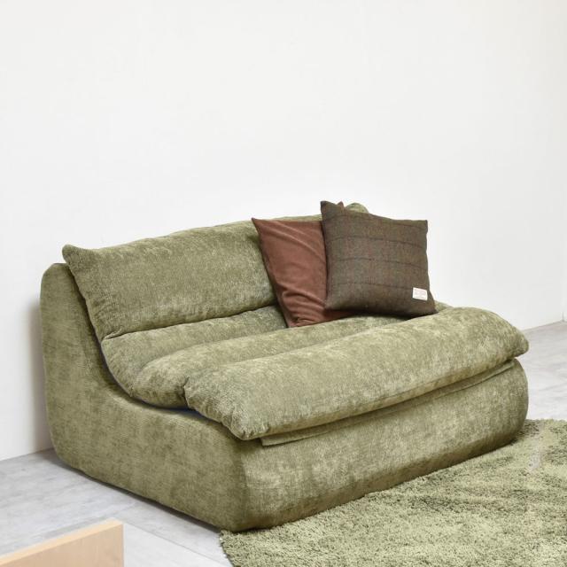 B.Bファニシング ONSF0413FAGRN 2人掛けソファ WARM 70s（グリーン）[ONSF0413FAGRN] 返品種別A