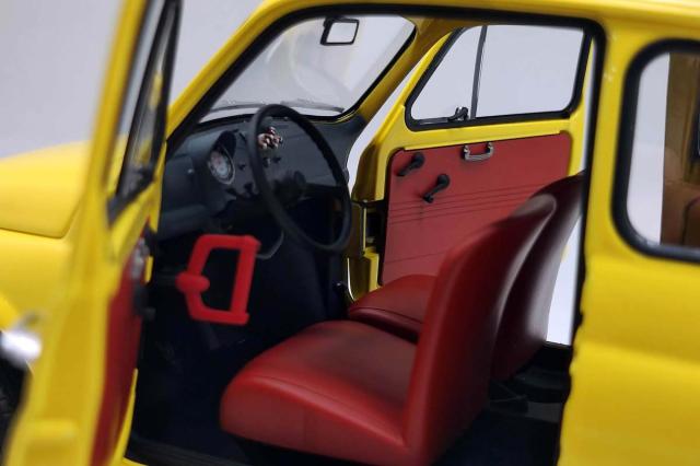エスワンフォー 1/12 ルパン三世 カリオストロの城 FIAT500【CVS-001】ミニカー 返品種別B_4