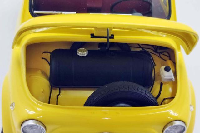 エスワンフォー 1/12 ルパン三世 カリオストロの城 FIAT500【CVS-001】ミニカー 返品種別B_5