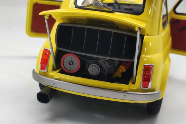 エスワンフォー 1/12 ルパン三世 カリオストロの城 FIAT500【CVS-001】ミニカー 返品種別B_6