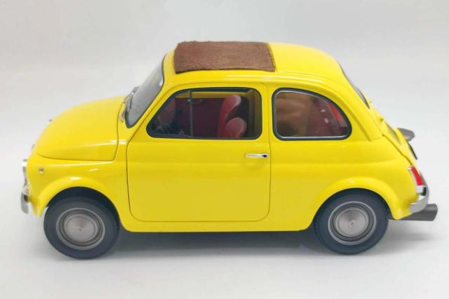 エスワンフォー 1/12 ルパン三世 カリオストロの城 FIAT500【CVS-001】ミニカー 返品種別B_7