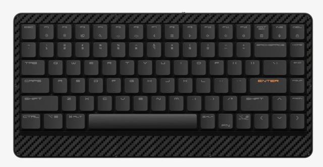 Lofree(ロフリー) EG84V メカニカルキーボード US配列 75％ 薄型（グレー）Lofree Edge グレー eg84v[EG84V] 返品種別A