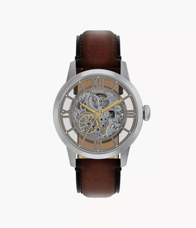 フォッシル 【国内定まり品】Townsman 自動小銃一巻き メンズ印字機 ME3270返品カテゴリー化B