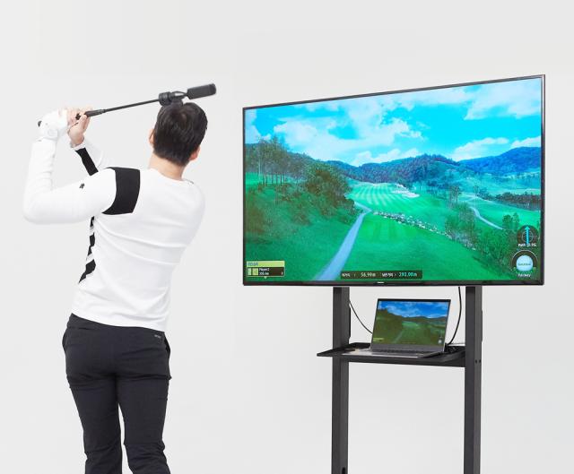 GOLFZON GZ-0243 家庭用ゴルフシミュレーター ウェイブ プレイ