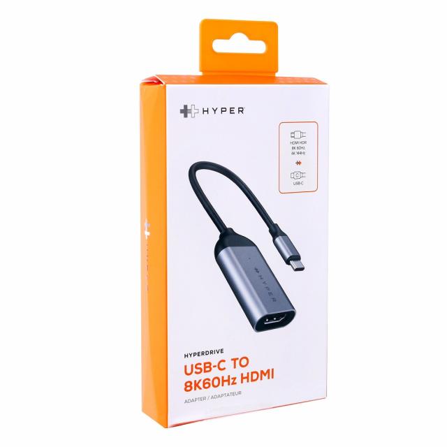 HYPER HP-HDH8K HyperDrive USB-C to 8K 60Hz 4K 144Hz HDMI