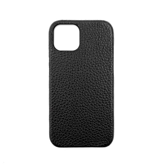 abbi ABS22313I13 iPhone 13用 BELUGA イタリアンレザーバックカバー（ブラック）[ABS22313I13] 返品種別A