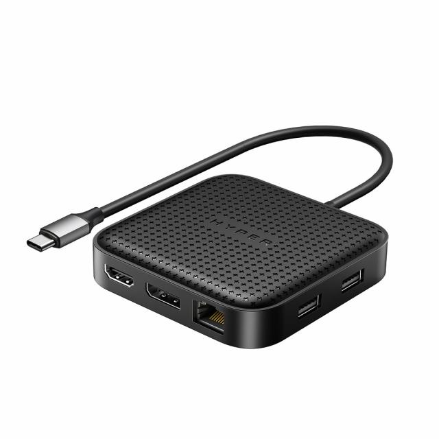 HYPER HP-HD583 HyperDrive USB4 モバイルドック(ブラック)[HPHD583] 返品種別A_1