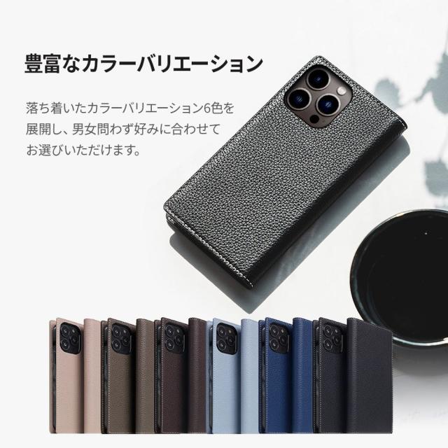 SLG Design SD24342I14MBC iPhone 14 Plus用 手帳型ケース Full Grain Leather Case（ブラウンクリーム）[SD24342I14MBC] 返品種別A_5