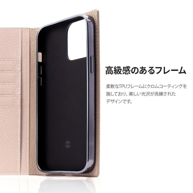 SLG Design SD24342I14MBC iPhone 14 Plus用 手帳型ケース Full Grain Leather Case（ブラウンクリーム）[SD24342I14MBC] 返品種別A_6