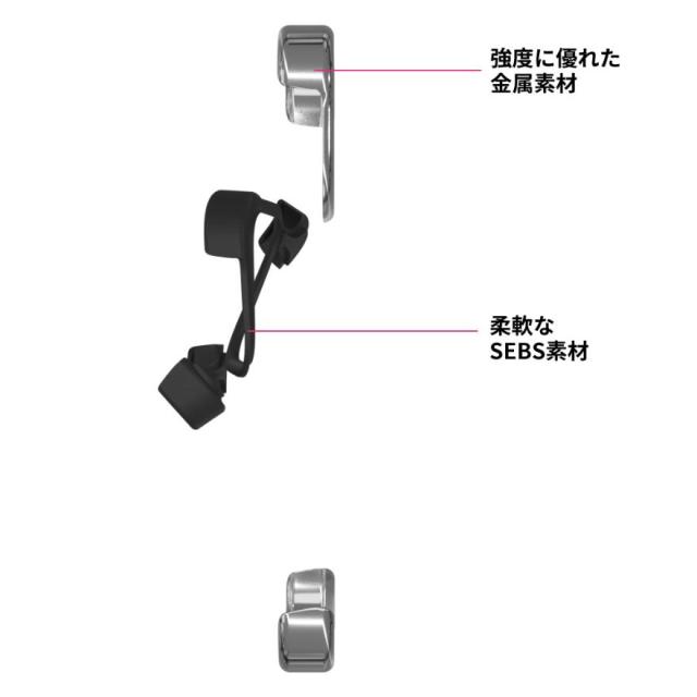 Arc AC24900I14P iPhone 14 Pro用 Arc Pulse バンパーケース（アルミ・マットブラック）[AC24900I14P] 返品種別A_2