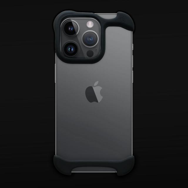 Arc AC24900I14P iPhone 14 Pro用 Arc Pulse バンパーケース（アルミ・マットブラック）[AC24900I14P] 返品種別A_6