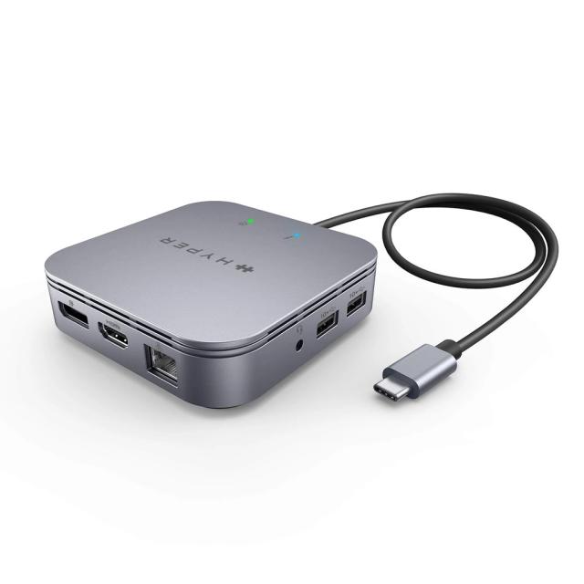 HYPER HP-HDTB3TD HyperDrive Thunderbolt 3モバイルドック[HPHDTB3TD] 返品種別A