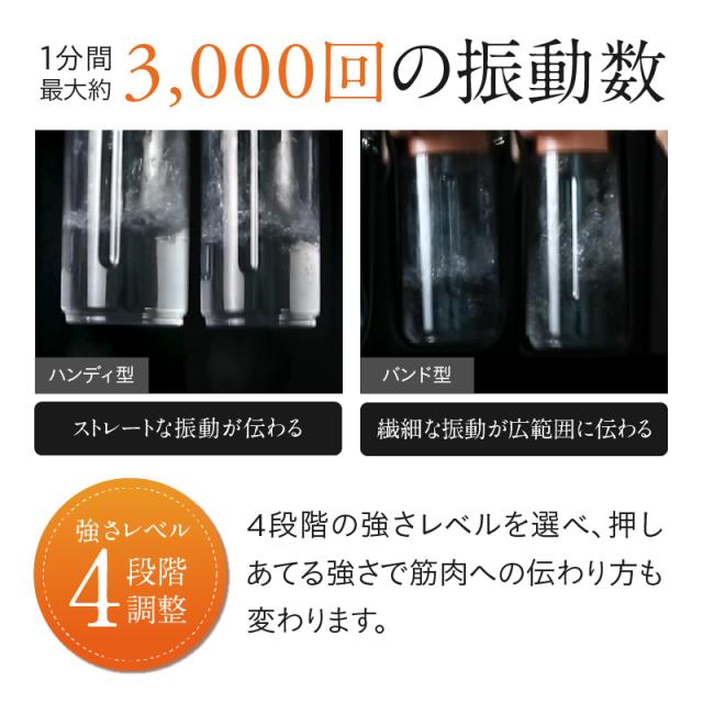 NIPLUX NP-FXU22BK ベルト型筋膜リリースガン(ブラック)NIPLUX FASCIALAX U[NPFXU22BK] 返品種別A_14