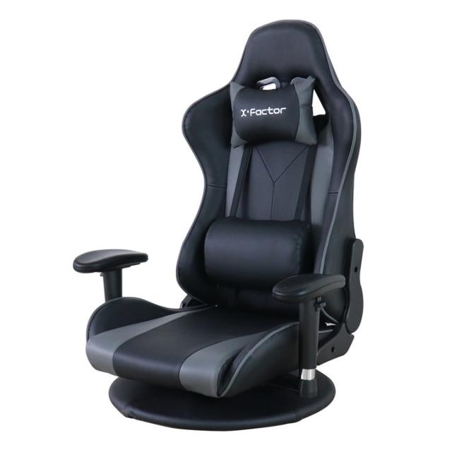 X-factor Xfactor ゲーミングフロアチェア（グレー） GFC-XFCT-GY返品種別B