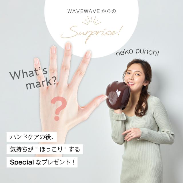 WAVEWAVE WH4102-WH ハンドマッサージャー（ホワイト）ウェイブウェイブ　EMS Hand Esthe（EMSハンドエステ）[WH4102WH] 返品種別A_9