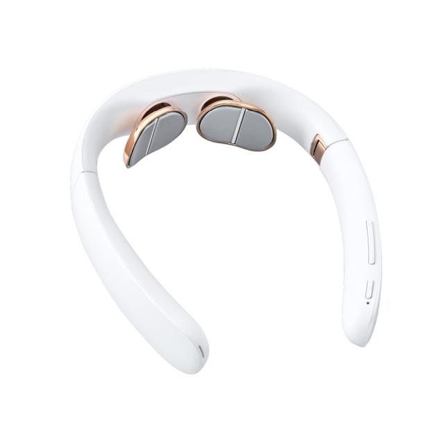 WAVEWAVE WAVEWAVE201 ネックマッサージャー（ホワイト）EMS Pocket Heat Neck[WAVEWAVE201] 返品種別A