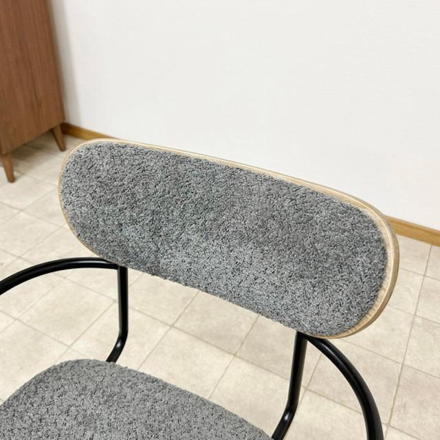 後藤家具物産・大川リビング木工社 OA-KRD-GY モダンでナチュラルなワーキングチェアー グレー[OAKRDGY] 返品種別A_4