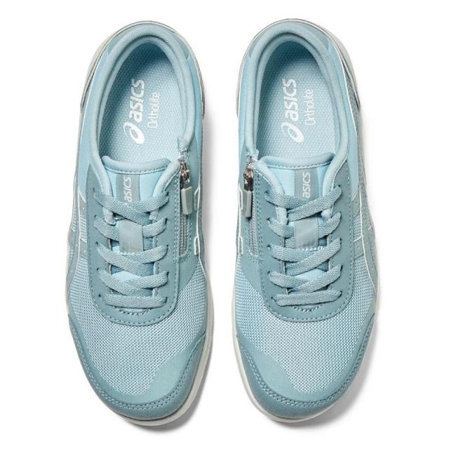 アシックス 1292A066-401-23.5 レディース ウォーキングシューズ ハダシウォーカー（ライトブルー/ライトブルー ・サイズ：23.5cm）asics walking HADASHIWALKER W066[1292A066401235] 返品種別A