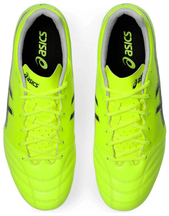 アシックス 1103A098-750-27.5 ユニセックス サッカー スパイク 固定式 DS LIGHT ADVANCE WIDE（SAFETY YELLOW/BLACK・サイズ：27.5cm）asics[1103A098750275] 返品種別A