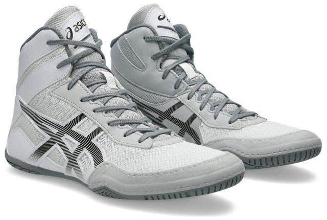 アシックス メンズ レスリングシューズ MATCONTROL 3（WHITE/GUNL・サイズ：27.5cm） asics 1081A053-102-27.5返品種別A