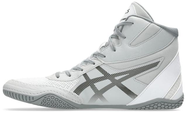 アシックス メンズ レスリングシューズ MATCONTROL 3（WHITE/GUNL・サイズ：25.0cm） asics 1081A053-102-25.0返品種別A