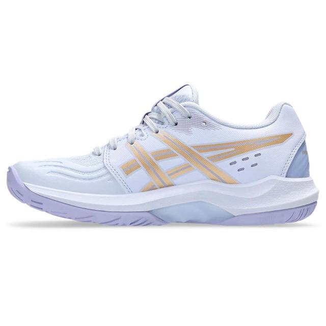 アシックス レディース ハンドボールシューズ POWERBREAK FF（BLUE FADE/CHAMPAGNE・サイズ：24.0cm） asics 1072A104-401-24.0返品種別A