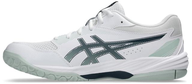 アシックス メンズ ハンドボールシューズ GEL-TASK 4（WHITE/TRANQUIL TEAL・サイズ：26.0cm） asics 1071A103-102-26.0返品種別A