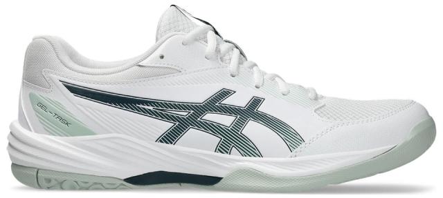 アシックス メンズ ハンドボールシューズ GEL-TASK 4（WHITE/TRANQUIL TEAL・サイズ：26.5cm） asics 1071A103-102-26.5返品種別A