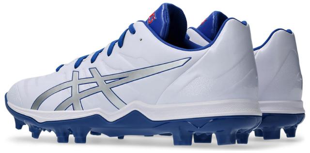 アシックス メンズ 野球 ポイントスパイク GOLDSTAGE FANG（WHITE/PURE SILVER・サイズ：27.0cm） asics 1121A067-106-27.0返品種別A