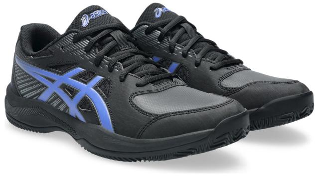 アシックス メンズ テニスシューズ COURT SLIDE 4 CLAY/OC（BLACK/DARK COBALT・サイズ：24.0cm） asics 1041A491-001-24.0返品種別A