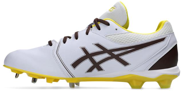 アシックス 1123A054-105-26.5 メンズ 野球 スパイク NEOCONNECT（WHITE/DARK BROWN・サイズ：26.5cm）asics[1123A054105265] 返品種別A