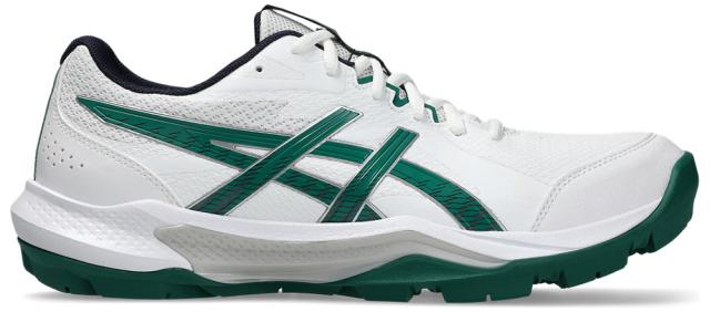 アシックス ユニセックス ハンドボールシューズ GEL-PEAKE 3（WHITE/JASPER GREEN・サイズ：26.5cm） asics 1113A057-101-26.5返品種別A