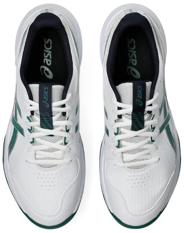 アシックス ユニセックス ハンドボールシューズ GEL-PEAKE 3（WHITE/JASPER GREEN・サイズ：26.5cm） asics 1113A057-101-26.5返品種別A