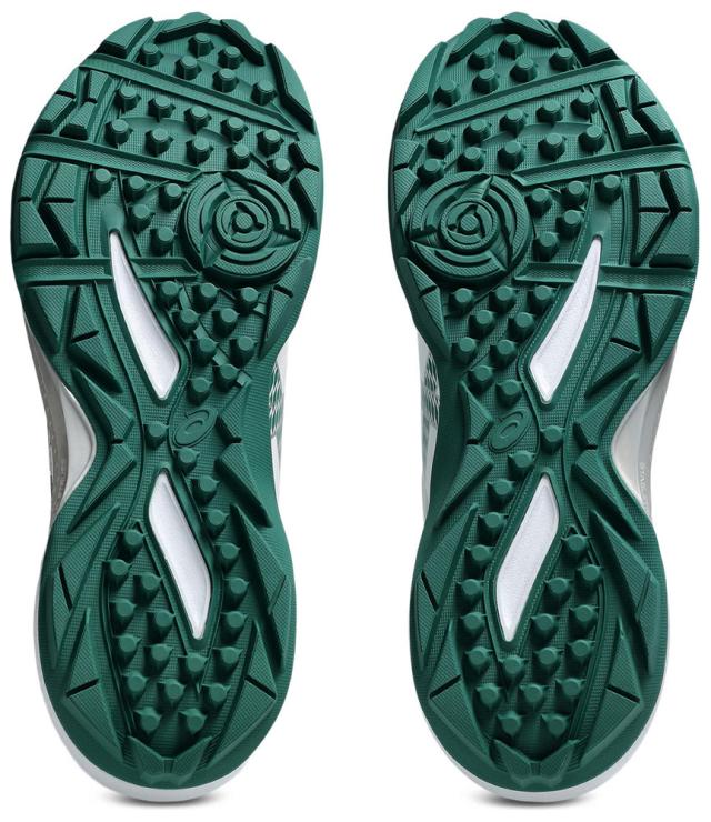 アシックス ユニセックス ハンドボールシューズ GEL-PEAKE 3（WHITE/JASPER GREEN・サイズ：26.0cm） asics 1113A057-101-26.0返品種別A