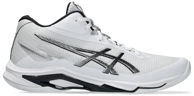 アシックス 1053A071-100-26.5 ユニセックス バレーボールシューズ NETBURNER BALLISTIC FF MT 4（WHITE/BLACK・サイズ：26.5cm）asics[1053A071100265] 返品種別A