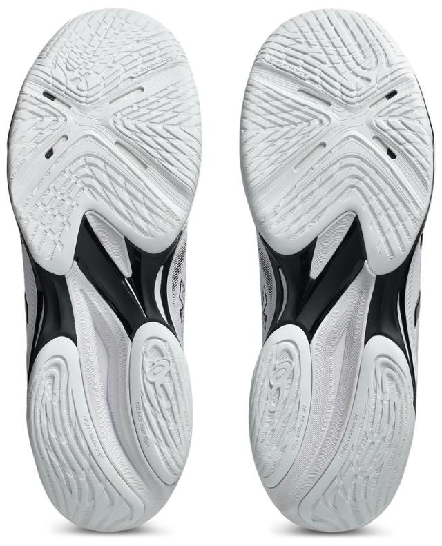 アシックス 1053A071-100-26.0 ユニセックス バレーボールシューズ NETBURNER BALLISTIC FF MT 4（WHITE/BLACK・サイズ：26.0cm）asics[1053A071100260] 返品種別A