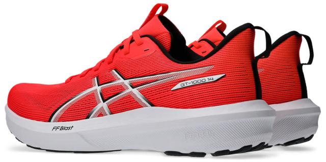 アシックス メンズ ランニングシューズ GT-1000 14（FLASH RED/BLACK・サイズ：27.0cm） asics 1011C077-600-27.0返品種別A