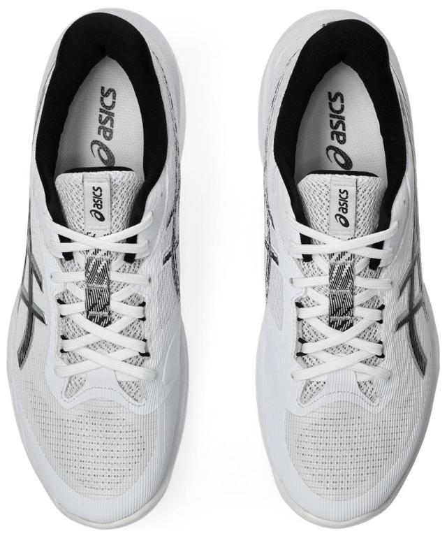 アシックス ユニセックス バレーボールシューズ NETBURNER BALLISTIC FF 4（WHITE/BLACK・サイズ：28.0cm） 1053A070-100-28.0返品種別A