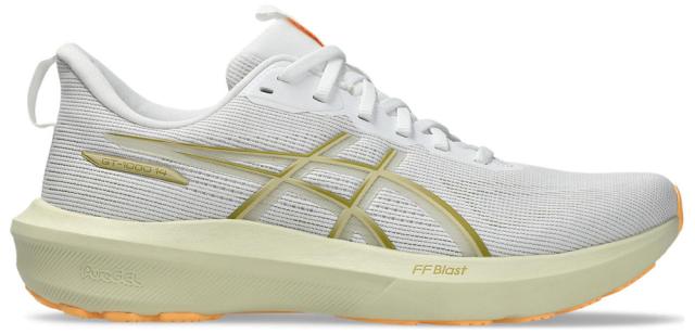 アシックス メンズ ランニングシューズ GT-1000 14（WHITE/LEMONGRASS・サイズ：27.0cm） asics 1011C077-100-27.0返品種別A