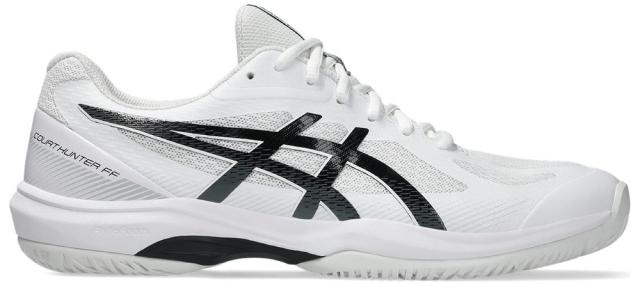 アシックス メンズ バドミントンシューズ COURT HUNTER FF（WHITE/BLACK・サイズ：26.0cm） asics 1071A111-101-26.0返品種別A