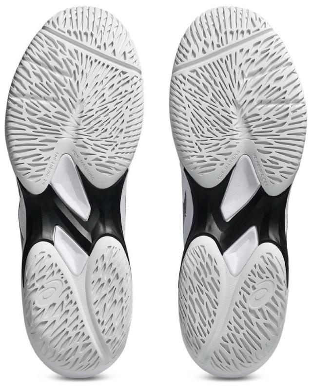 アシックス メンズ バドミントンシューズ COURT HUNTER FF（WHITE/BLACK・サイズ：26.0cm） asics 1071A111-101-26.0返品種別A