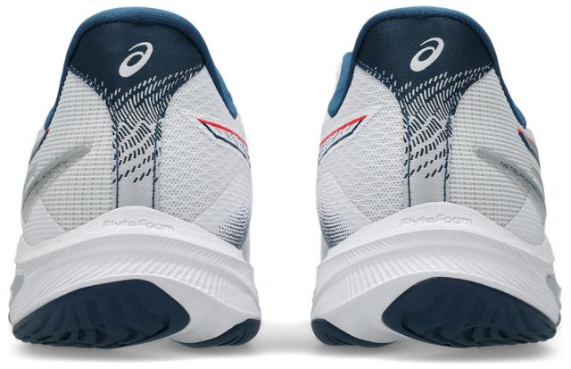 アシックス ユニセックス バレーボールシューズ NETBURNER BALLISTIC FF 4（WHITE/MAKO・サイズ：27.5cm） 1053A070-101-27.5返品種別A