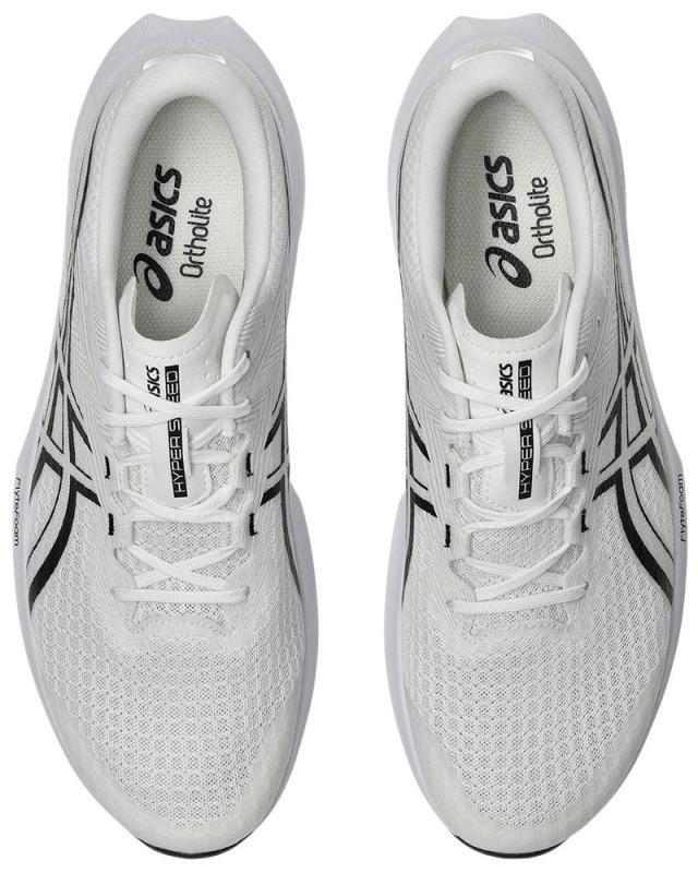 アシックス メンズ ランニングシューズ HYPER SPEED 5（WHITE/BLACK・サイズ：26.0cm） asics 1011C084-100-26.0返品種別A