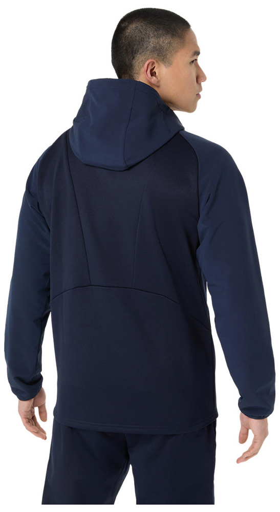 アシックス 2031F172-400-L メンズ ハイブリッド中わたフリースフーディー（ミッドナイト・サイズ：L）asics[2031F172400L] 返品種別A アシックス 2031F172-400-L メンズ ハイブリッド中わたフリース