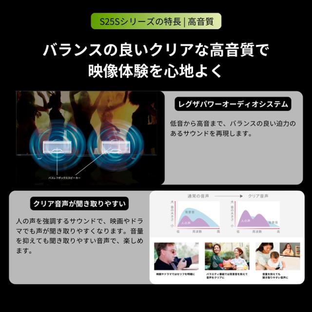 REGZA（レグザ） 32S25S 32V型 フルハイビジョン液晶テレビREGZA　S2 series  S25S[32S25S] 返