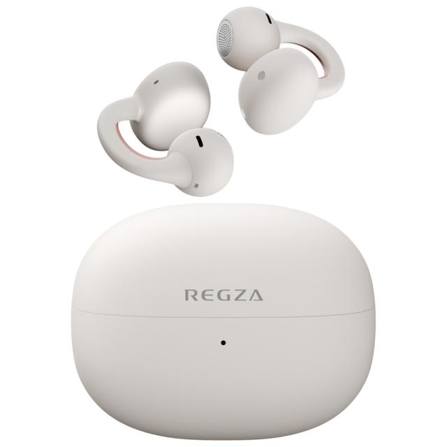 REGZA（レグザ） RB-A1S(IV) イヤーカフ型完全ワイヤレスBluetoothイヤホン（アイボリー）REGZA[RBA1SIV] 返品種別A