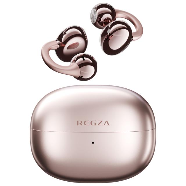 REGZA（レグザ） RB-A1S(RG) イヤーカフ型完全ワイヤレスBluetoothイヤホン（ローズゴールド）REGZA[RBA1SRG] 返品種別A
