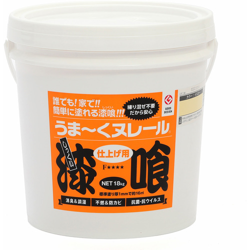 日本プラスター 12UN28 建築・内装用壁材 うま〜くヌレール 18kg イエロー[12UN28ニホンプラスタ] 返品種別B